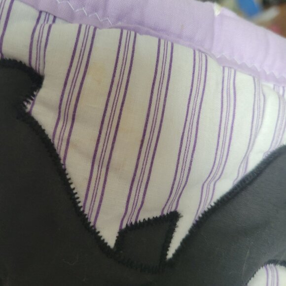 Handmade Quilted Rooster Design Pot Holders Set Of 2 Double-Sided Multicolor Cot - Picture 5 of 7